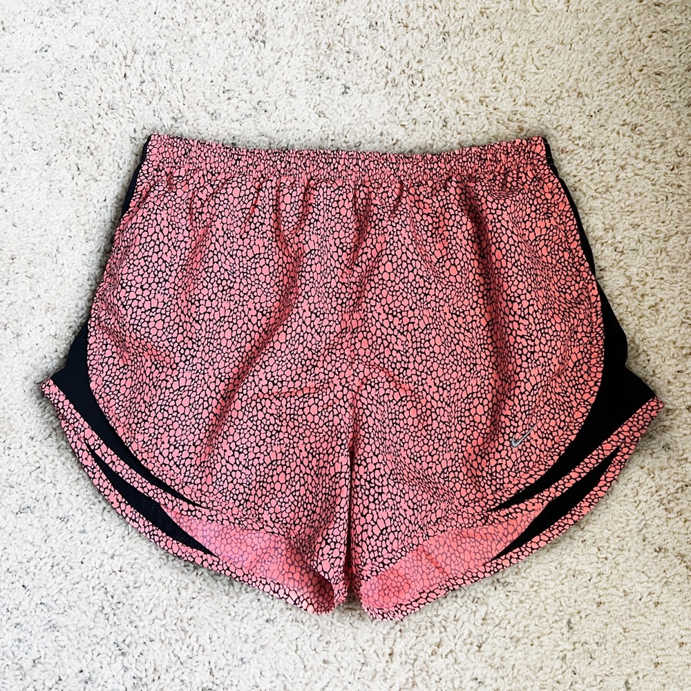 Pink Spotted Nike Shorts